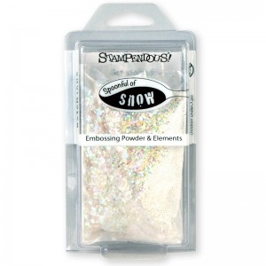 Stampendous spoonful of snow
